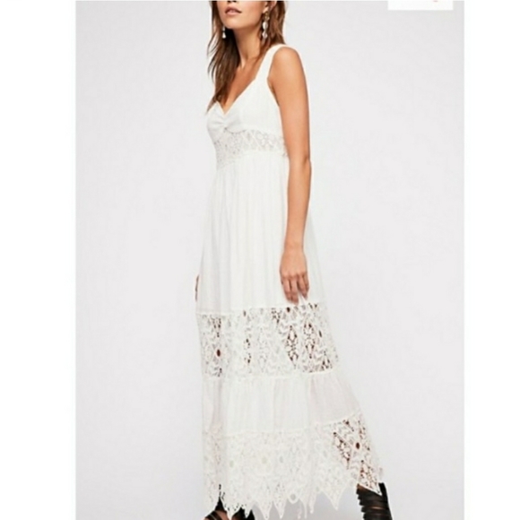 🌼 Free People NWOT "caught your eye" maxi dress - Picture 6 of 15